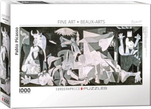 Puzzle Eurographics: 1000 piece panoramic Guernica by Pablo Picasso