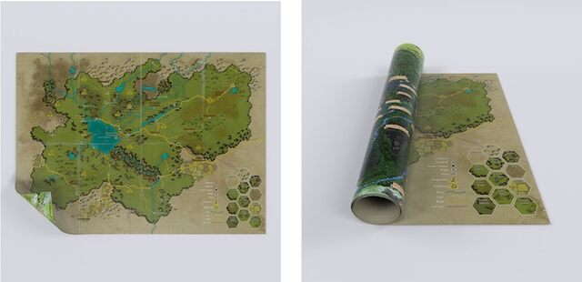 Dolmenwood: Poster Map - Double-Sided Player/Referee's