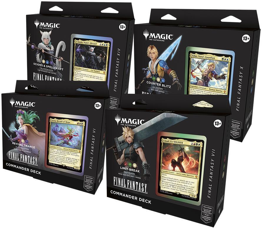 Magic the Gathering: Final Fantasy Commander Deck