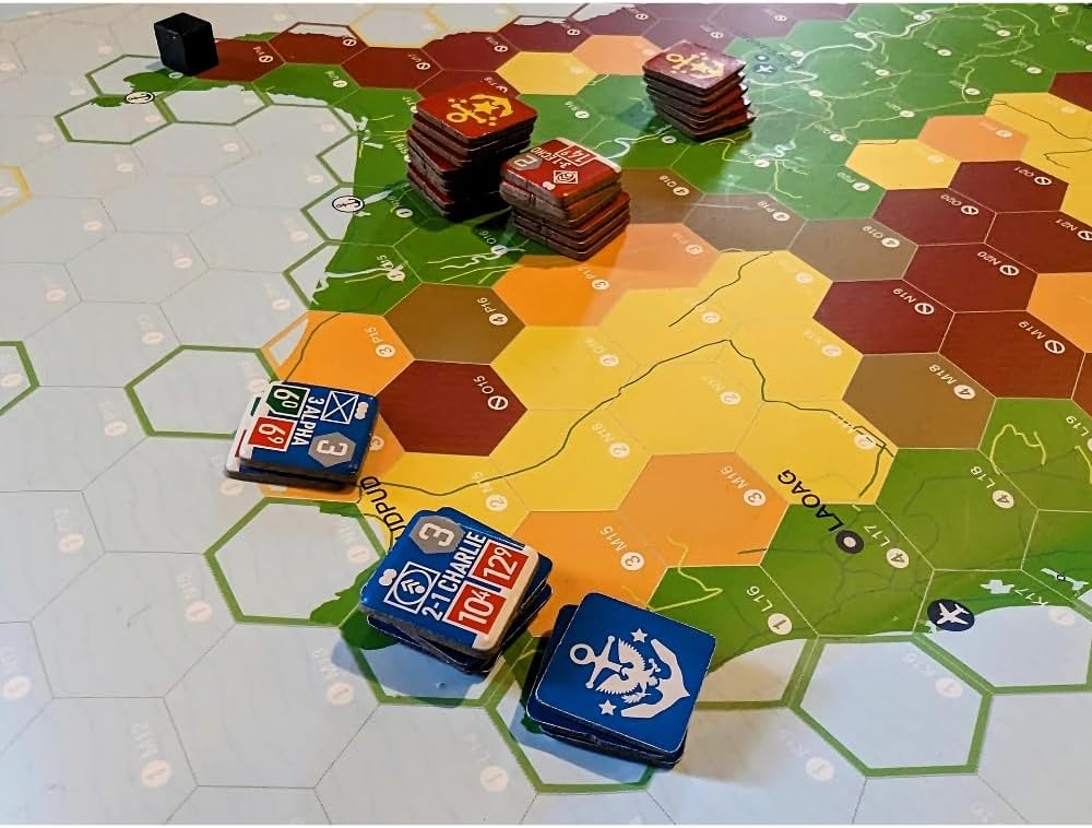 Littoral Commander: Indo-Pacific Wood Tokens Upgrade Expansion