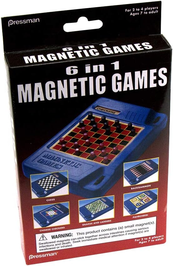 6in1 Travel Magnetic Games