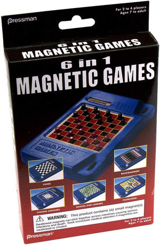 6in1 Travel Magnetic Games