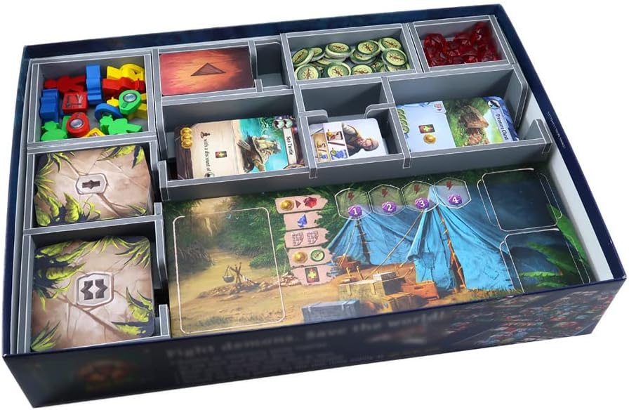 Box Insert Folded: Color: Lost Ruins of Arnak v2