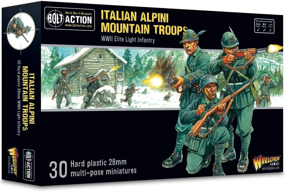 Bolt Action: Italian Alpini Weapons Teams