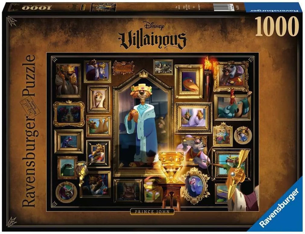 Puzzle Ravensburger: 1000 piece Disney Villainous: Prince John