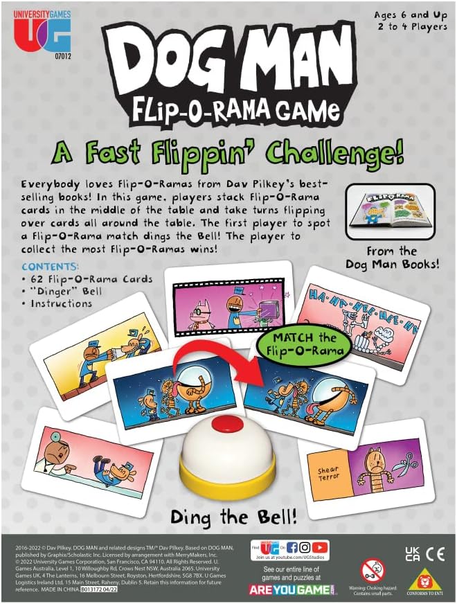 DogMan: Flip-O-Rama Game