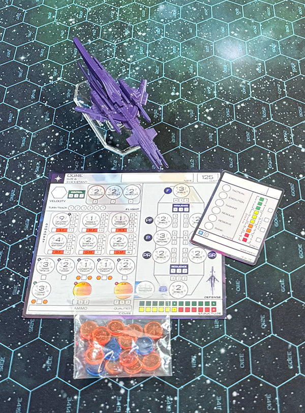 AetherStream Leviathan: Callistonian Empire - Ogre Battleship