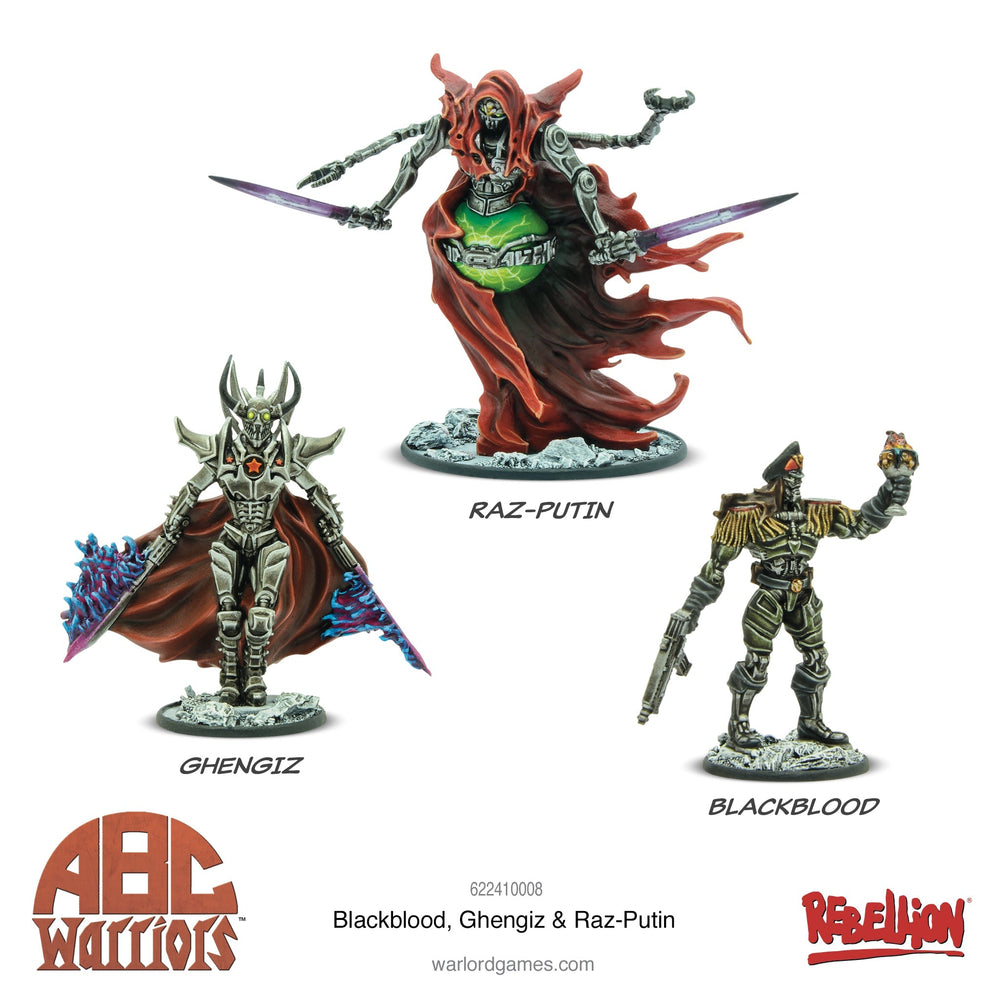ABC Warriors: Blackblood, Ghengiz, Raz-Putin