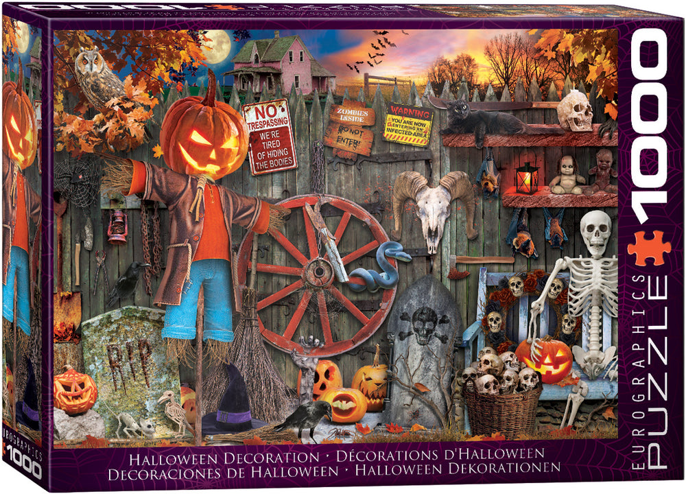 Puzzle Eurographics: 1000 piece Halloween Decorations