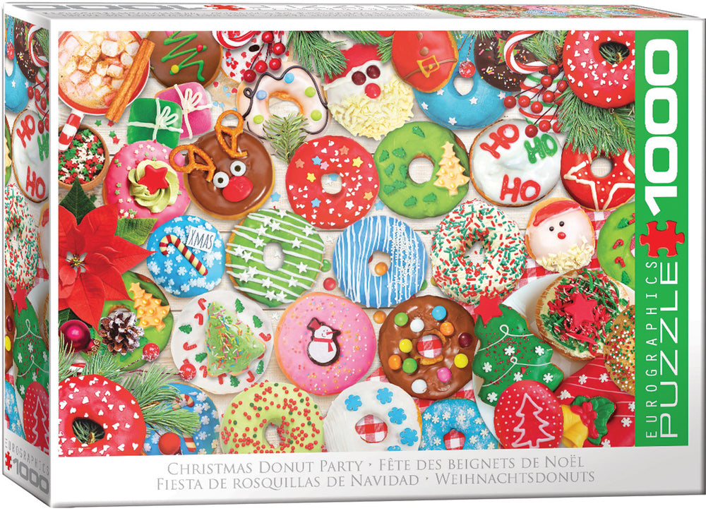 Puzzle Eurographics: 1000 piece Christmas Donuts