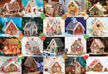 Puzzle Eurographics:  550 piece Gingerbread House Tin