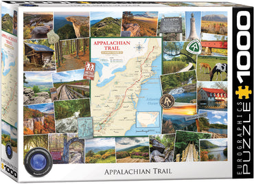Puzzle Eurographics: 1000 piece Appalachian Trail