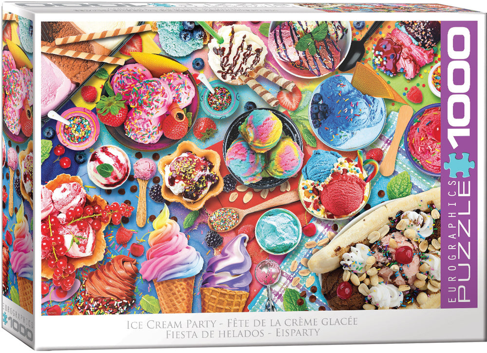 Puzzle Eurographics: 1000 piece Ice Cream Party