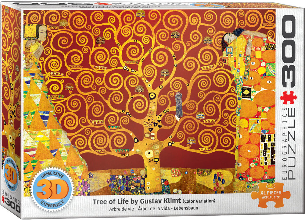 Puzzle Eurographics:  300 piece 3D lenticular Tree of Life