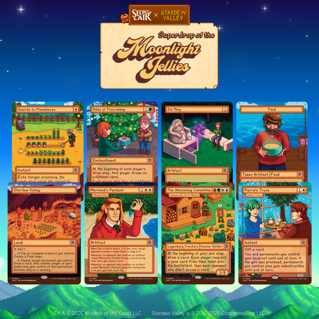 Magic the Gathering Secret Lair: Welcome To Stardew Valley
