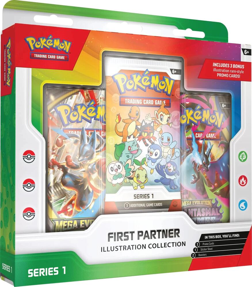 Pokemon: First Partner- Illustration Collection Case
