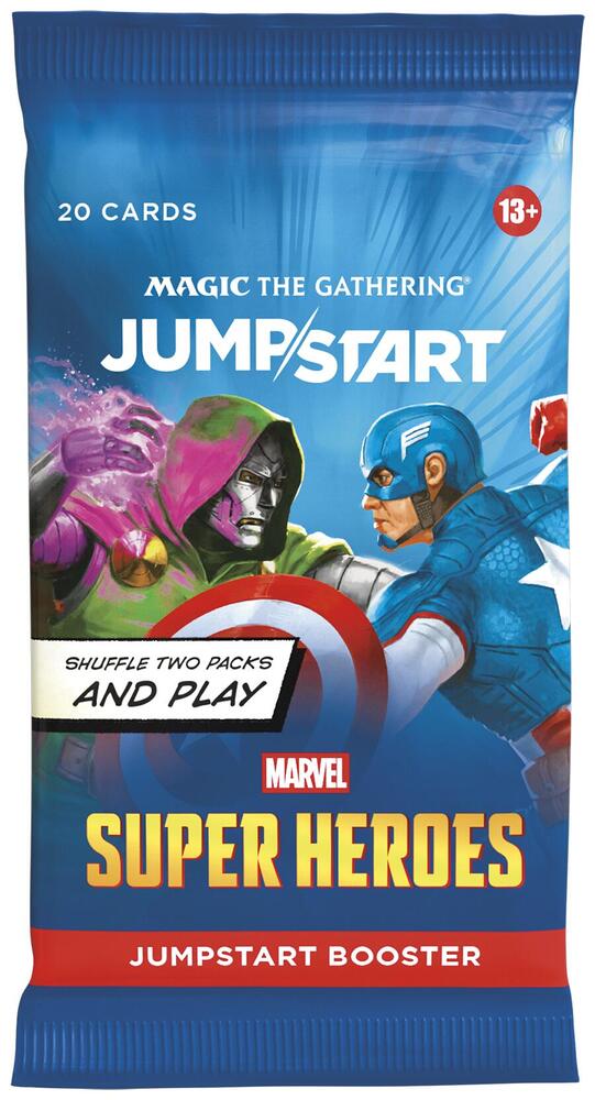 Magic the Gathering: Universes Beyond Jumpstart Booster - Marvel Super Heroes