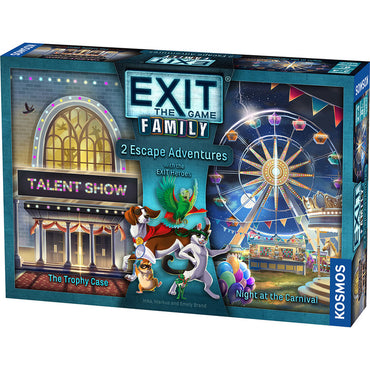 EXIT Family: 2 Escape Adventures (Volume 2): The Trophy Case/Night at the Carnival