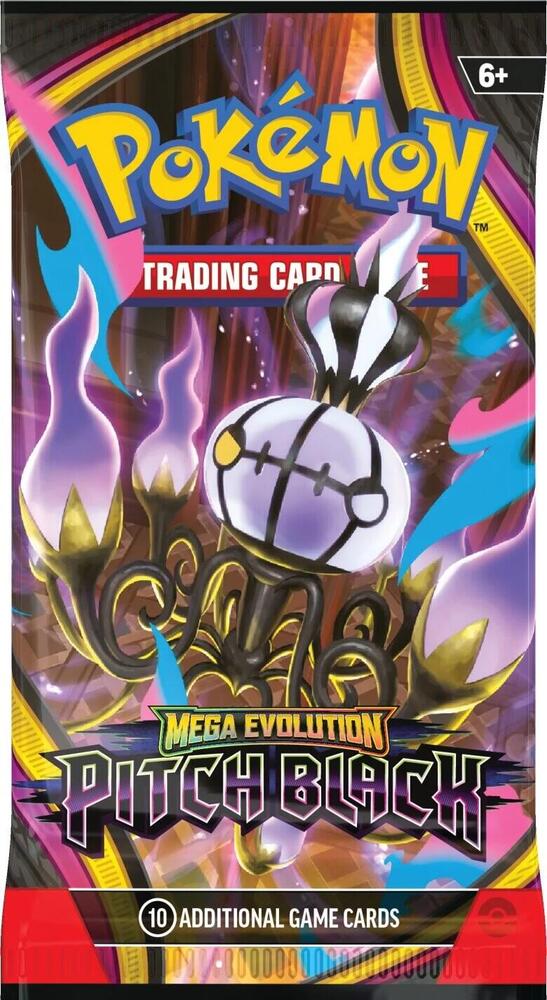 Pokémon: ME5: Pitch Black: Sleeved Booster
