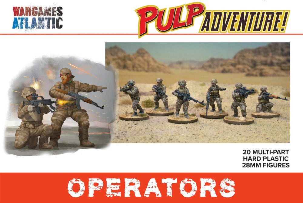 Mini Wargames Pulp Adventures: Operators