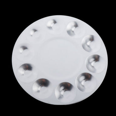 Tools Hobbyist: Palette Round metal w/ 10 wells