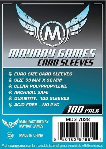 Boardgame Sleeves Mayday: Euro Penny(100)