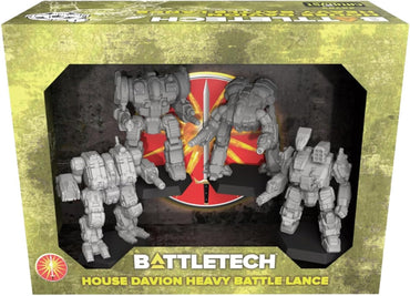BattleTech Mini: House Davion Heavy Battle Lance