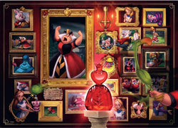 Puzzle Ravensburger 1000 piece Villainous - Queen of Hearts