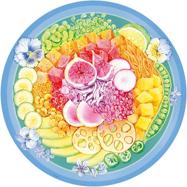 Puzzle Ravensburger: 500 piece Circle of Colors Poke Bowl