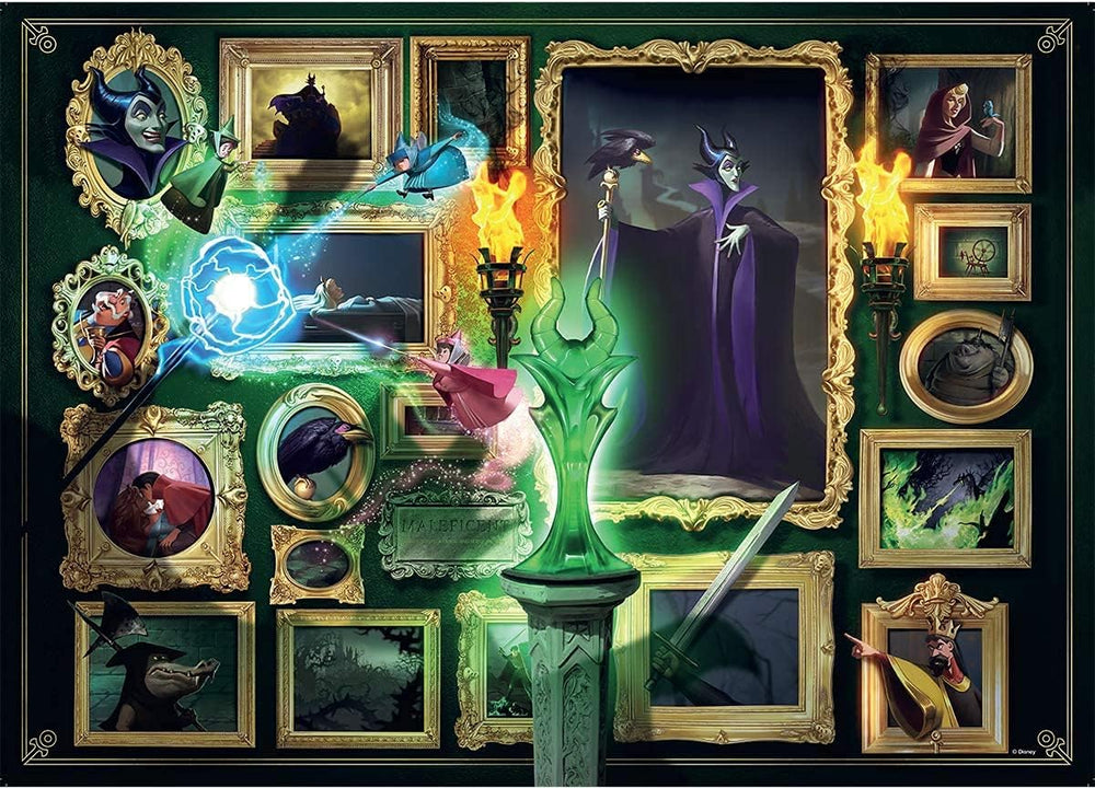 Puzzle Ravensburger 1000 piece Villainous - Maleficent
