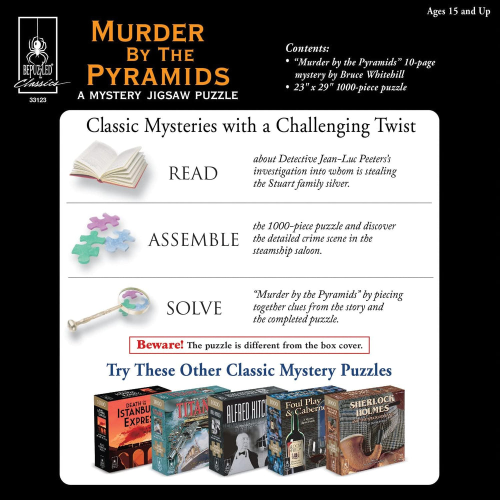 Puzzle Classic Mystery: Murder by The Pyramids
