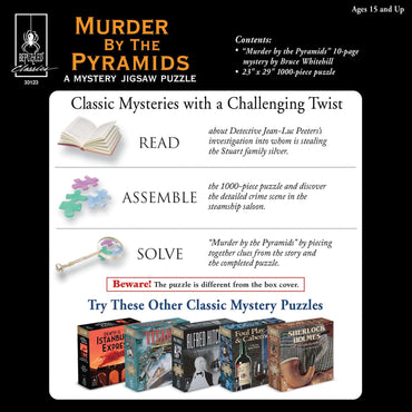 Puzzle Classic Mystery: Murder by The Pyramids