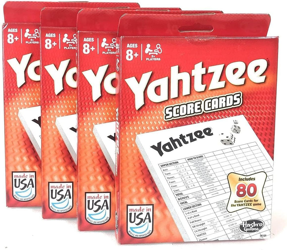 Yahtzee Score Pads