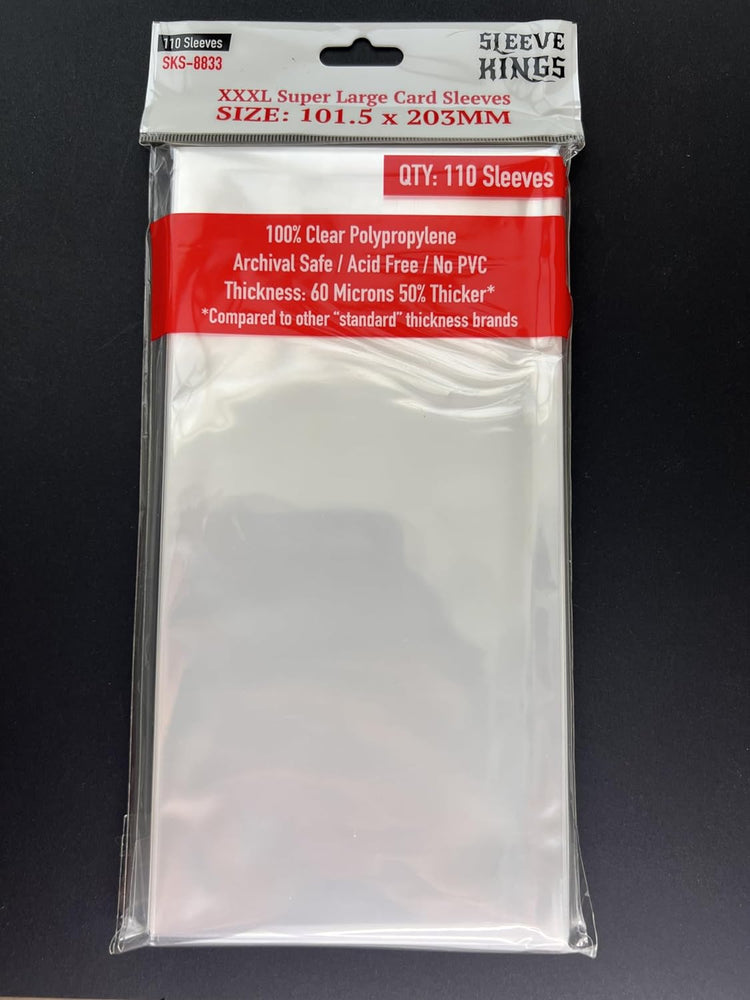 Boardgame Sleeves Sleeve Kings: "XXXL Super Large" 101.5x203mm