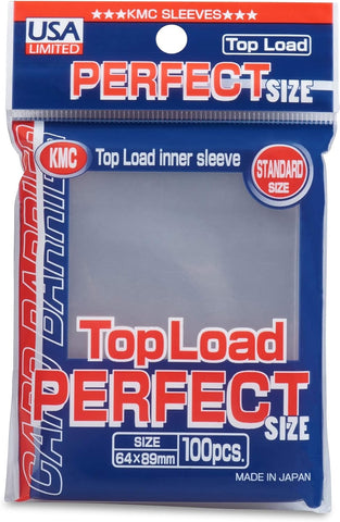 Card Sleeves KMC: Perfect Size - Clear