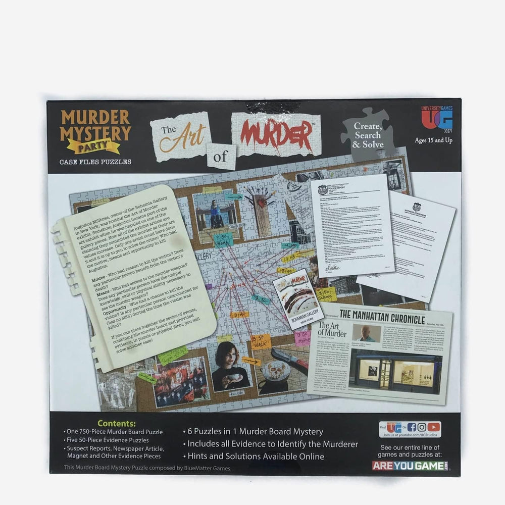 Puzzle Case File: The Art of Murder