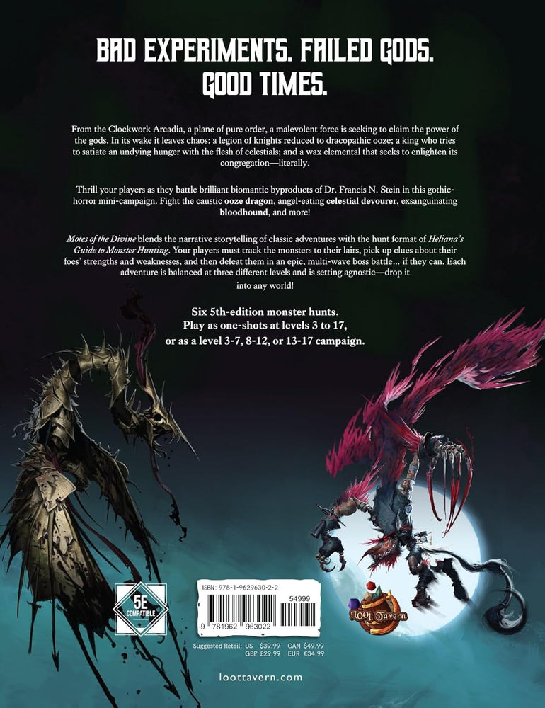 Dungeons & Dragons Loot Tavern: Motes of the Divine: Core Box