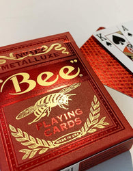 Cards Bicycle: Bee Metalluxe