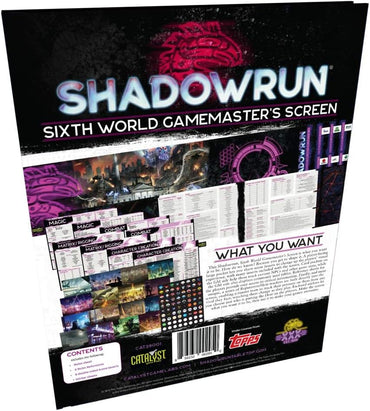 Shadowrun 6E: GM's Screen