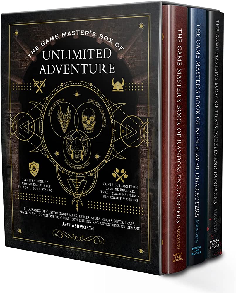Dungeons & Dragons Media Lab: Game Master's Box of Unlimited Adventure
