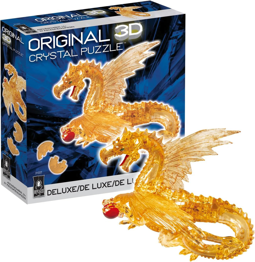 Crystal Puzzle: Golden Dragon Deluxe (Gold)