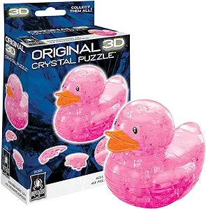 Crystal Puzzle: Rubber Duck (Pink)
