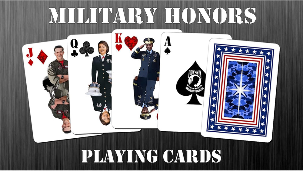 Playing Cards Cobblestone: Military Honors