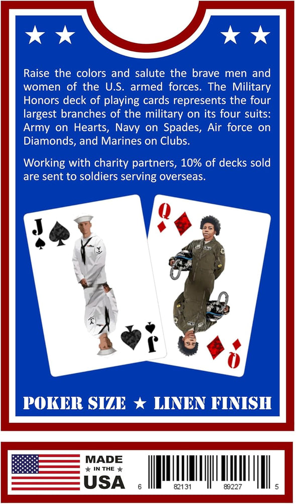 Playing Cards Cobblestone: Military Honors