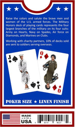 Playing Cards Cobblestone: Military Honors