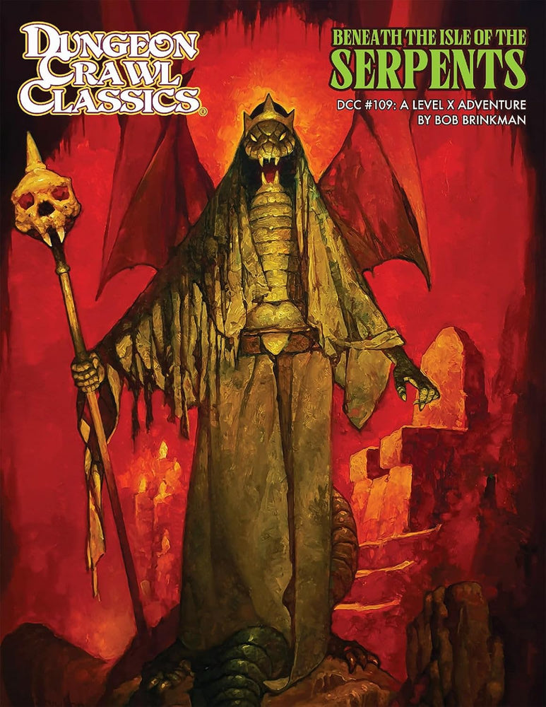 Dungeon Crawl Classics: 109 Beneath the Isle of the Serpents