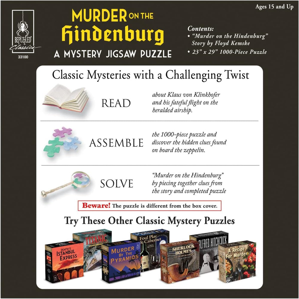 Puzzle Classic Mystery: Murder on the Hindenburg
