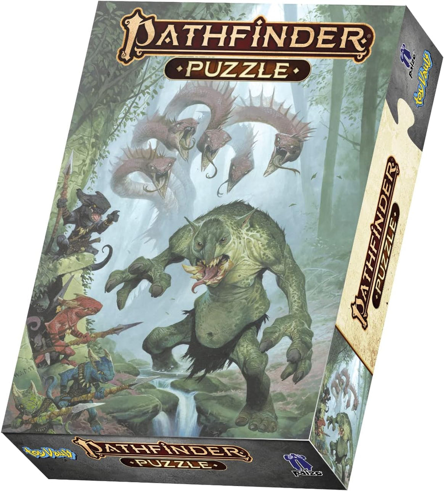 Puzzle Pathfinder: 1000 Pieces Bestiary