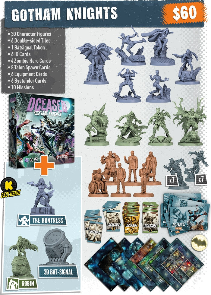 Zombicide DCeased: Gotham Knights KS Edition