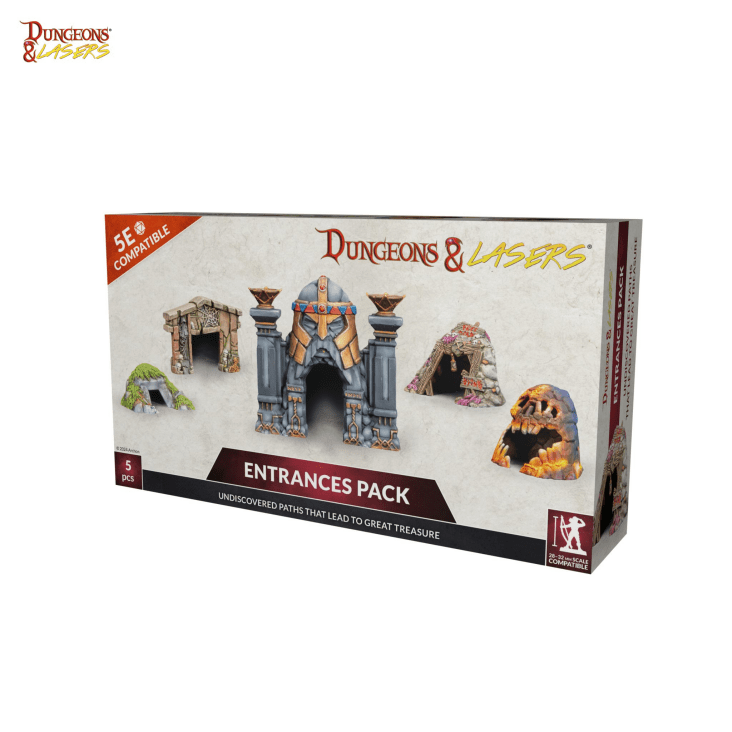 Dungeons & Lasers Terrain: Entrances Pack
